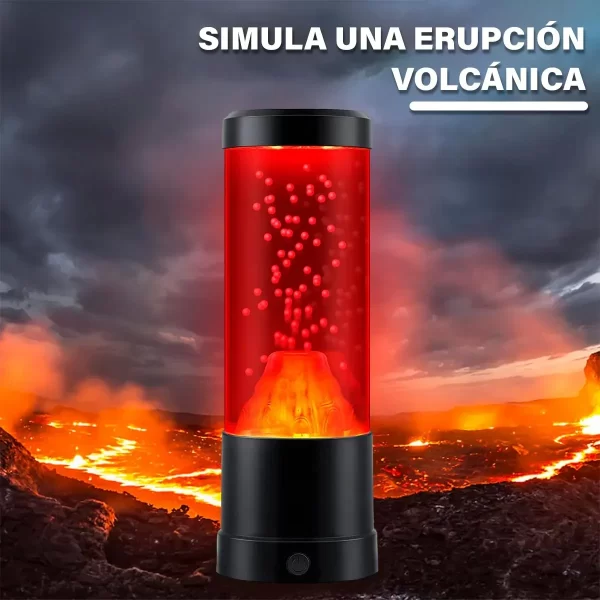 Lámpara de Volcán LED Multicolor - Image 2