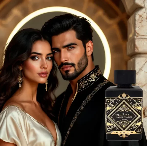 Perfume Unisex Bade'e Al Oud Oud for Glory de Lattafa 3A - Image 3