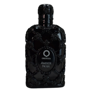 Perfume Amber Noir de Orientica en frasco negro