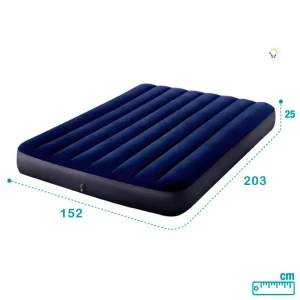 colchon inflable portatil dimensiones 152 X 203 Cm HOH489971