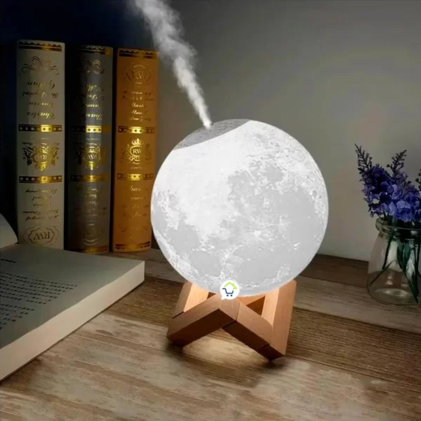 Lámpara Humidificador Luna LED | aromatizador - Image 8