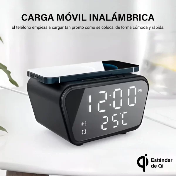 Reloj Despertador Cargador AY-21 - Image 3